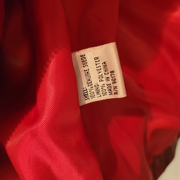 💋🔥90's red leather snake jacket! - Picture 9 of 9